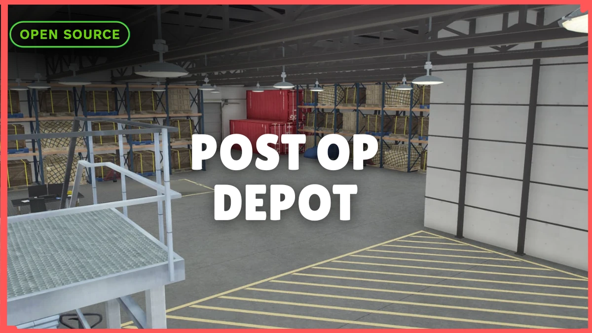 Post Op Depot MLO FiveM | Warehouse, Logistics & Smuggling Hub | Open Source